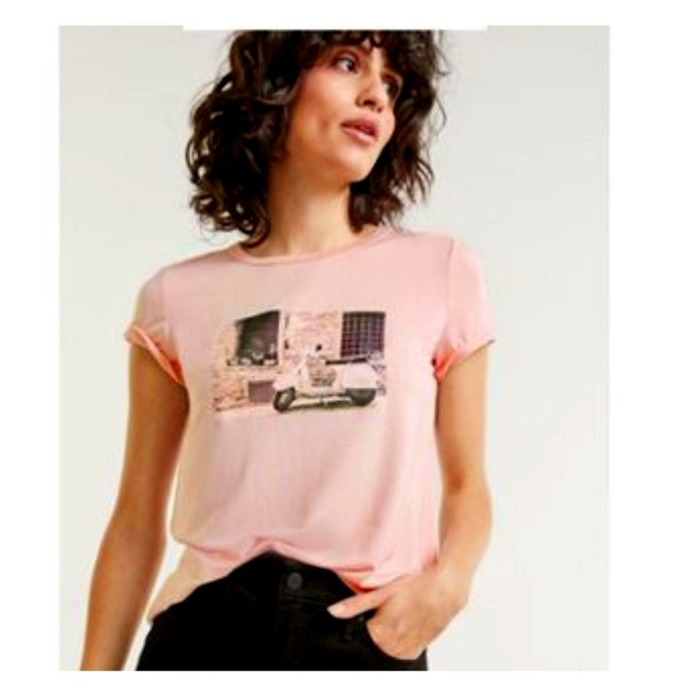Reitmans Short Sleeve Printed Tee